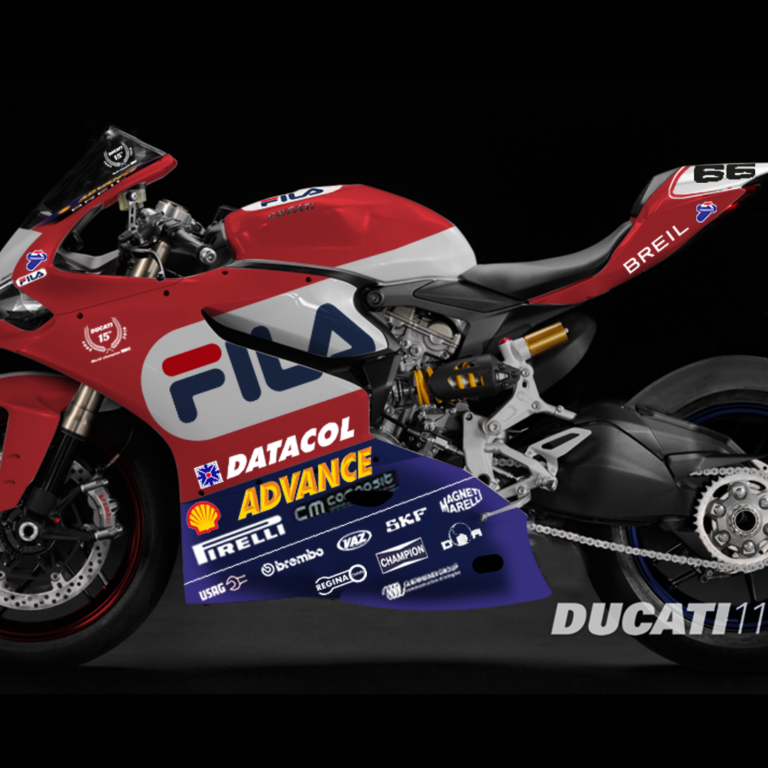 Grafica per la Ducati Superbike numero 66