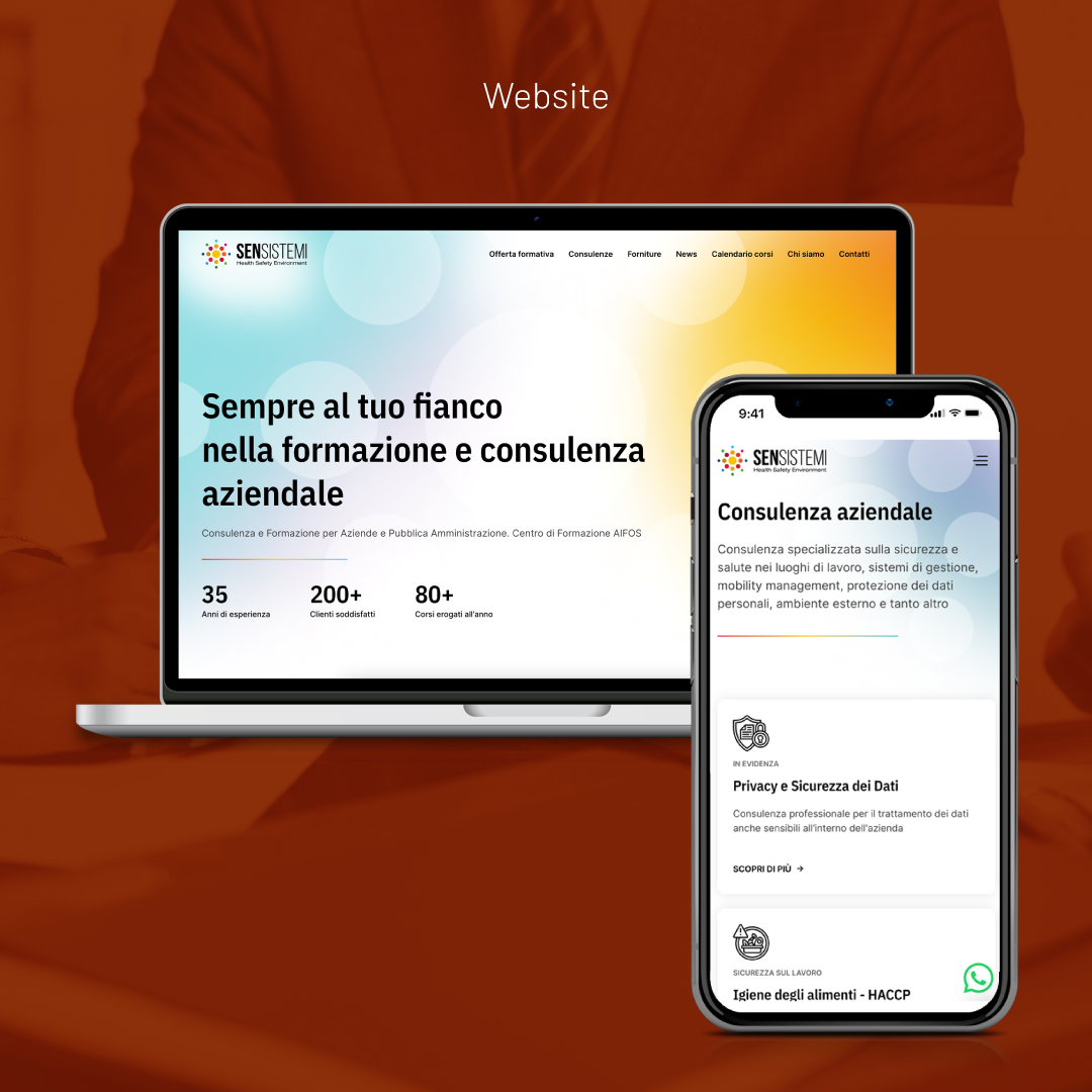 SEN Sistemi Sito web