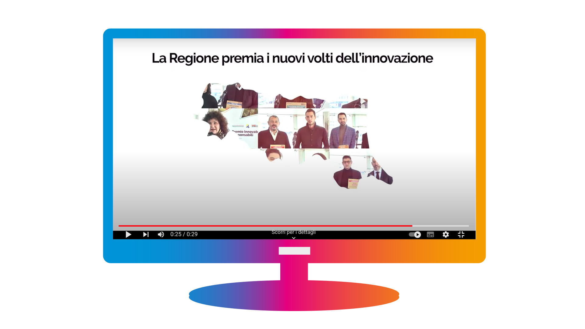 Regione Emilia-Romagna - Premio Innovatori Responsabili - Mockup web