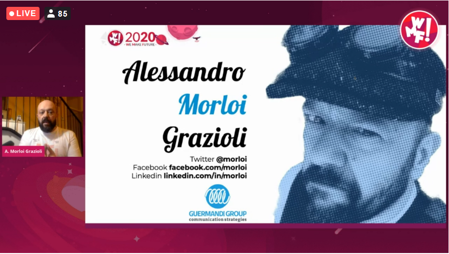 Alessandro Grazioli al Web Marketing Festival 2020