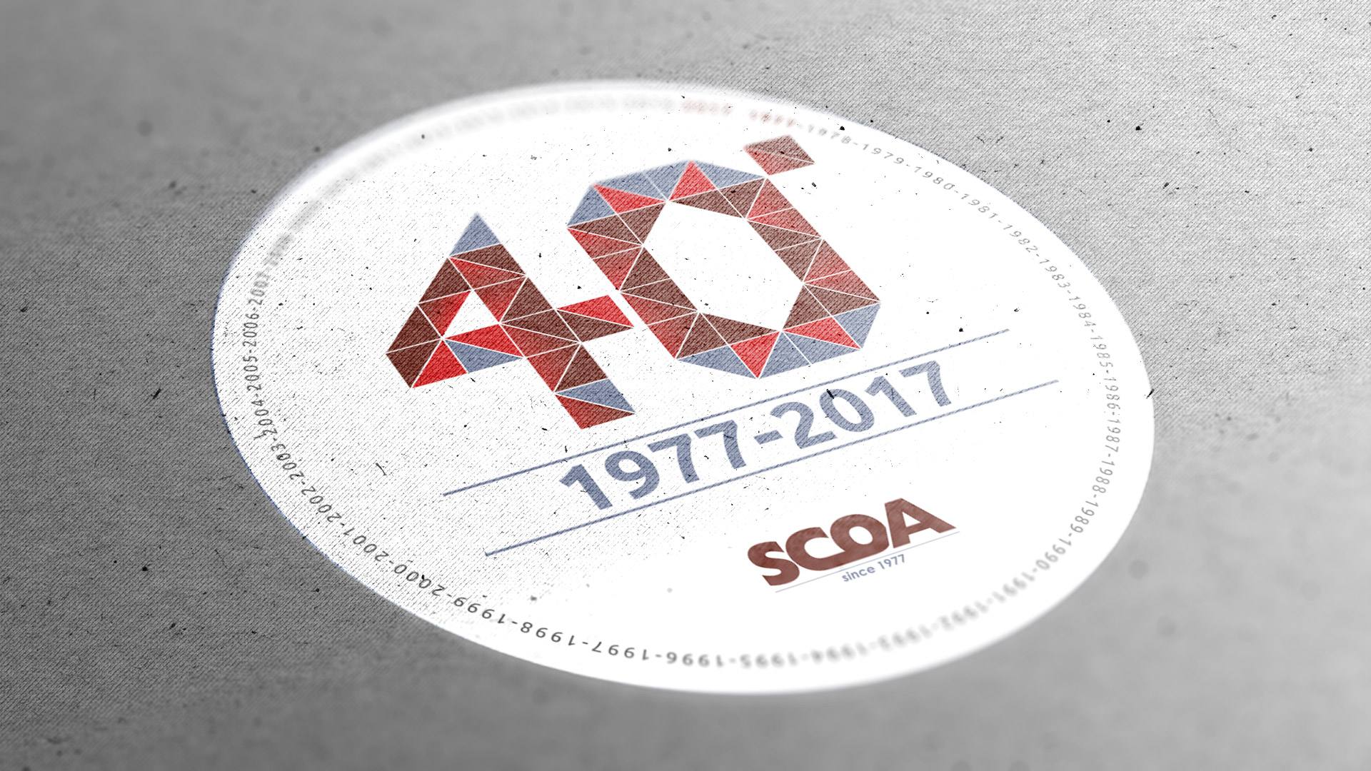 SCOA festeggia il 40esimo anniversario
